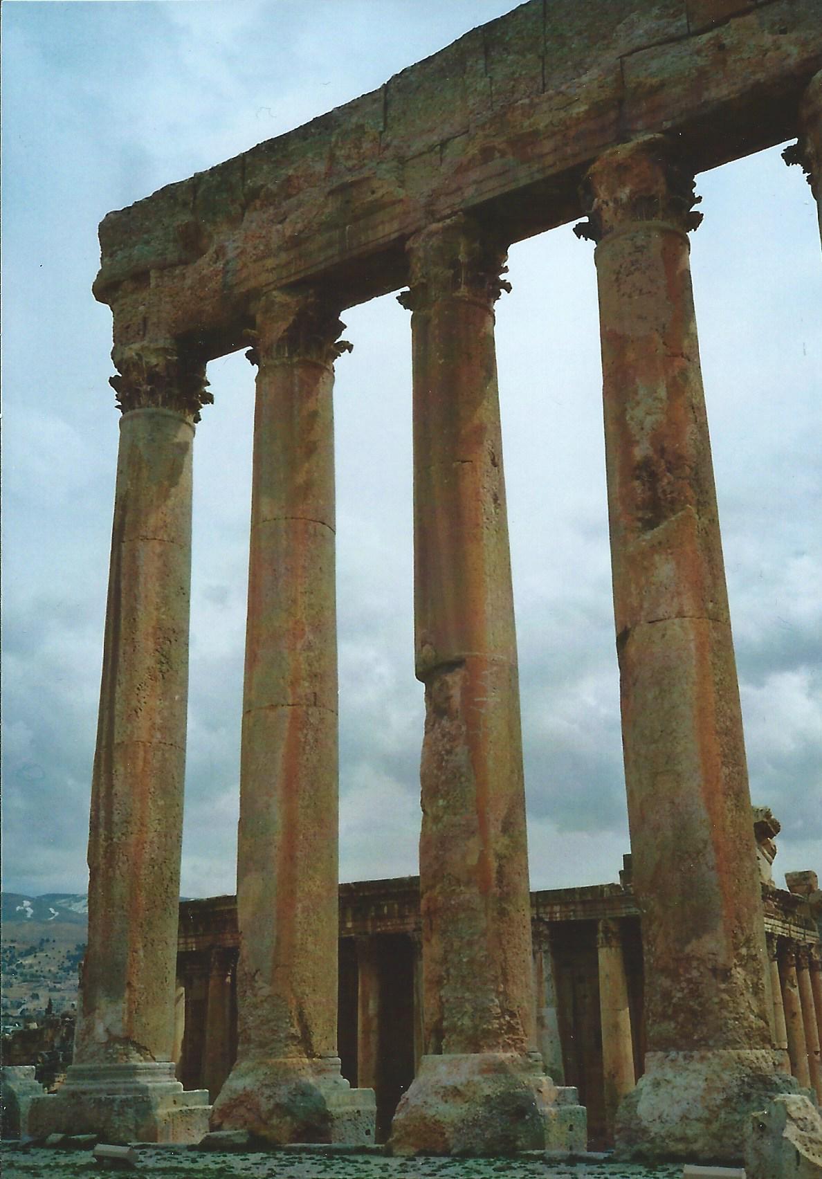 Baalbek Säulen